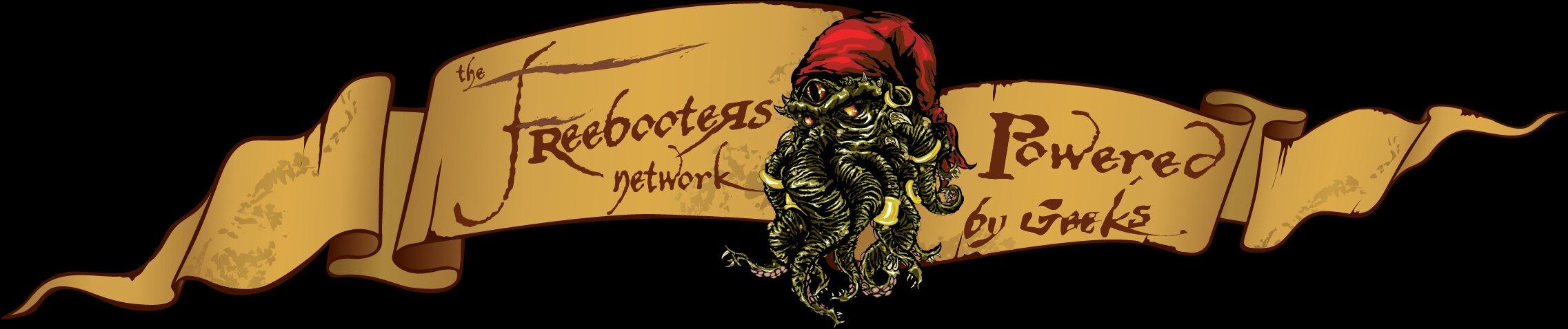 The Freebooters Network - Podcasts powered by geeks Logo for The Freebooters Network - Podcasts powered by geeks